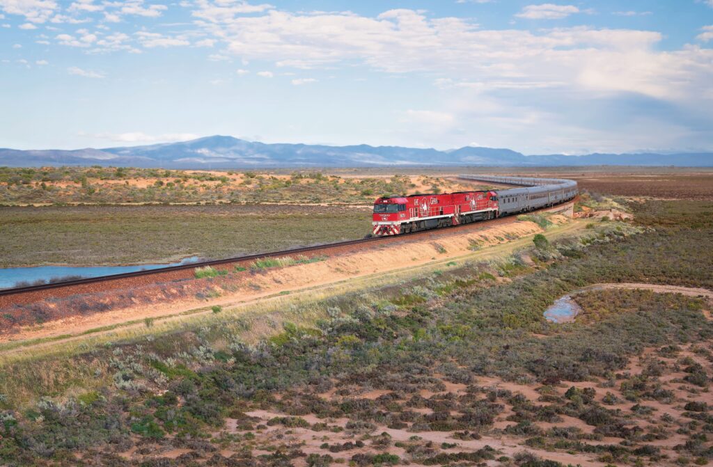 Australian Red Train Discover Australia by Luxury Rail: Why The Ghan and Indian Pacific Are ...
